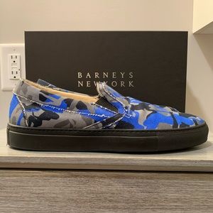Barneys New York laceless sneakers